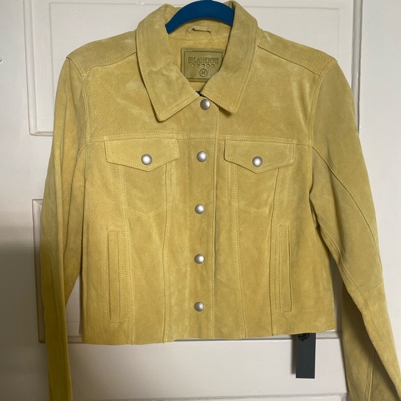 NWT BLANKNYC Suede Cropped Jacket - Picture 2 of 6